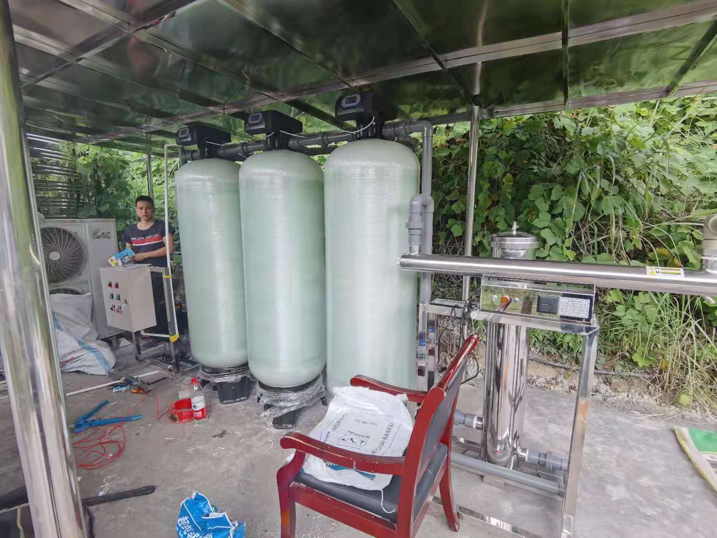 貴州8噸/時凈化水設備，貴州井水地下水過濾設備
